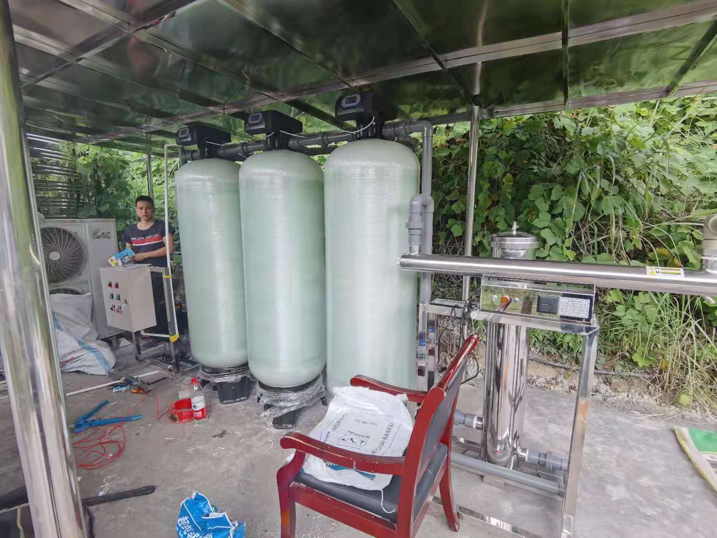 貴州8噸/時凈化水設備，貴州井水地下水過濾設備
